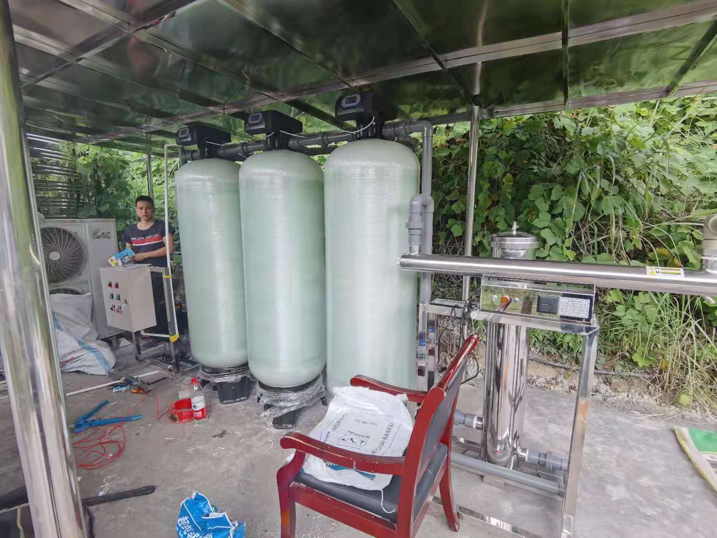 貴州8噸/時凈化水設備，貴州井水地下水過濾設備
